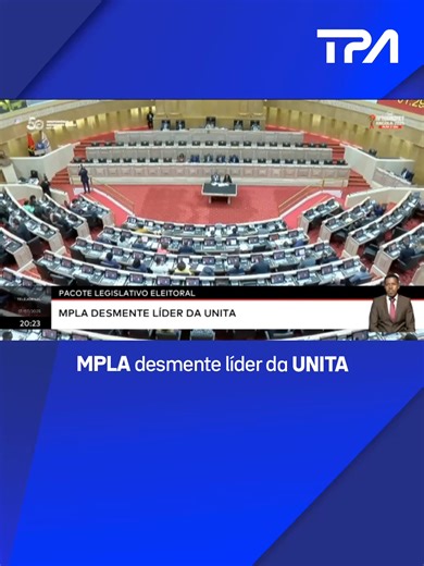 77K views · 1.6K reactions | MPLA desmente líder da UNITA O MPLA...