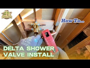 Delta Shower Valve Installation | Clean and Precise Setup 💦