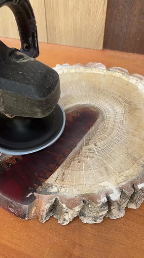 88K views · 163 reactions | Gorgeous wood piece with resin | Crafty Panda How | Facebook