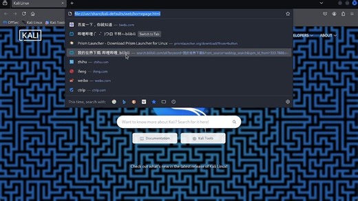 使用虚拟机运行kail-Linux看哔哩哔哩