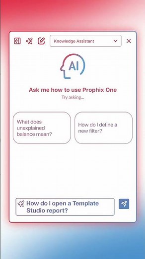 Step into the future of financial performance management with Prophix Copilot: Knowledge Assistant