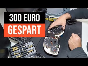 Audi 80 speedometer repair | Repair your KM counter yourself in 30 minutes