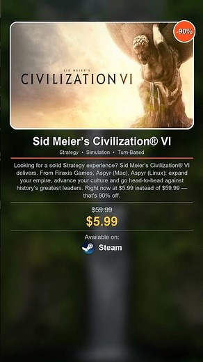 March 20, 2026 - Sid Meier’s Civilization® VI