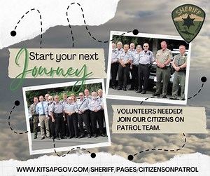 18 reactions | The Kitsap County Sheriff's Office Citizens On Patrol...
