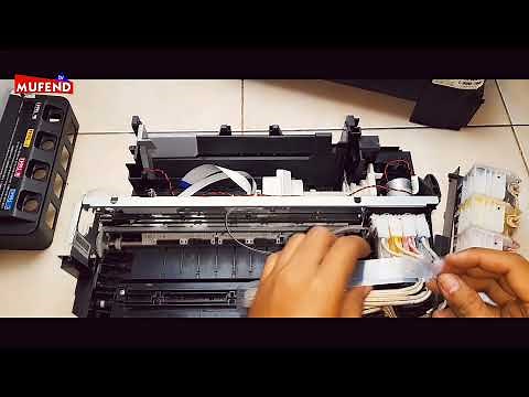 How to Open an Epson L120 and Replace the Head (Dismantle and Reassemble)