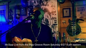 7.4K views · 182 reactions | “Can’t Stop The Blues” Virtual Show Saturday June 27 8pm standard time 9pm eastern time!!!! Mr. SIPP at Sipp’s Groove Room!!!! Like and share share share!!!!! | Mr. Sipp " The Mississippi Blues Child " | Facebook