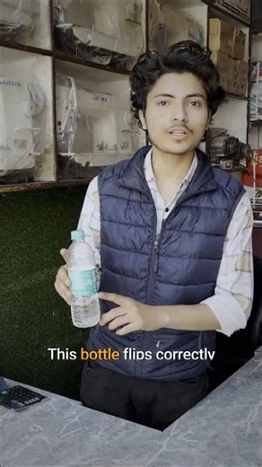 The Secret Physics Behind the Perfect Bottle Flip 🤯