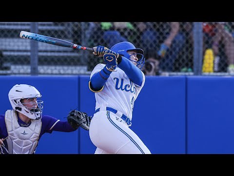 Highlights - UCLA Softball vs. Washington (April 11, 2025)