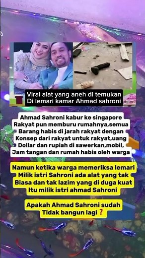 Viral: Strange tool found in Ahmad Saroni's bedroom cupboard