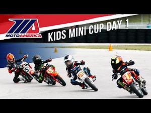 Kids Motorcycle Racing! Full Day 1: Mission Mini Cup by Motul National Final | MotoAmerica Minibikes