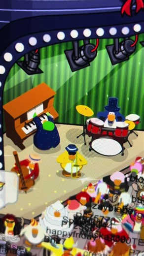 i love the penguin band 😩 this event was so much fun!! #clubpenguin #clubpenguinjourney #clubpenguinmemes #clubpenguindance #clubpenguingang