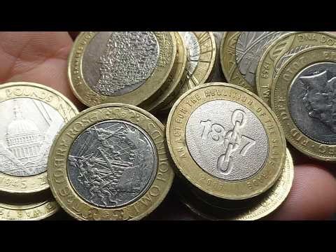£100 £2 COIN HUNT FOR RARE TWO POUND COINS