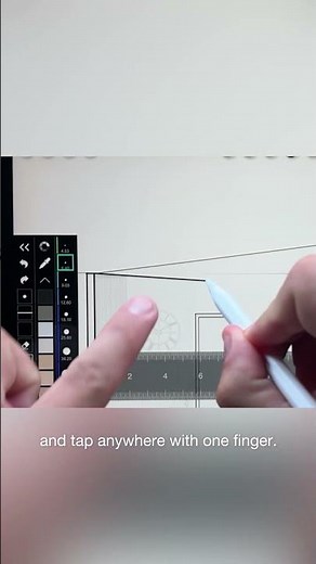 Tap Your Finger to Do This Trick with the Ruler in Morpholio Trace