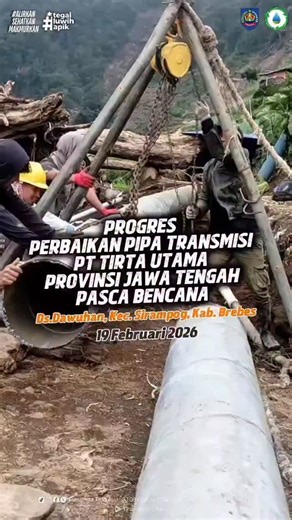 Perumda Tirta Ayu Kab.Tegal | 💧 UPDATE PROGRES PERBAIKAN JARINGAN PIPA – DESA DAWUHAN 💧 Hingga Kamis, 19 Januari 2026, progres perbaikan jaringan pipa di Desa Dawuhan... | Instagram