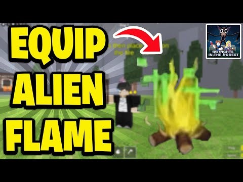 How To Equip Alien Flame In 99 Nights