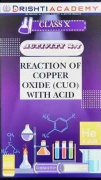 Activity 2.7 | Reaction of Copper Oxide with Acid#shortsfeed #ncertchemistry #trending #viral