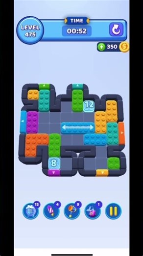 Color block jam Level 475 #colorblockjam #blockgame #gameplay #gameshorts #puzzleshorts #gameshorts