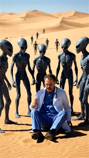 Doctor Saved by Robot from Alien Attack!