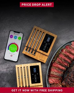 Price Drop! Up To $60 off MEATER Block! Limited time only! Grill with confidence - MEATER Block delivers! | MEATER
