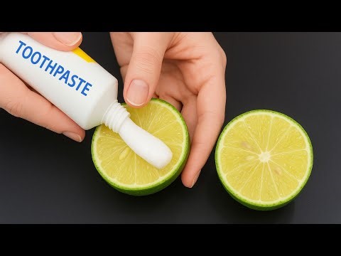 Top Tips 247 DIY Hack: Toothpaste on Lemon? This Trick Solves the Problem Instantly!"