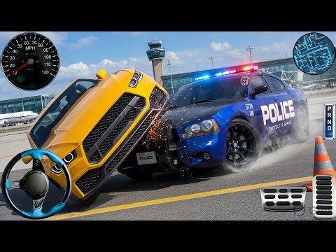🚓 Police Car Chase Simulator 3D – Robber Escape vs Cop Chase Gameplay 2025 