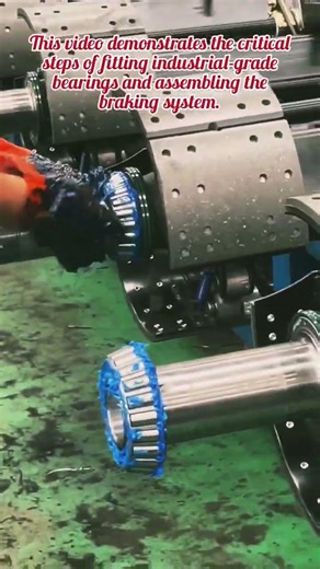 High-Precision Trailer Axle Assembly & Bearing Installation