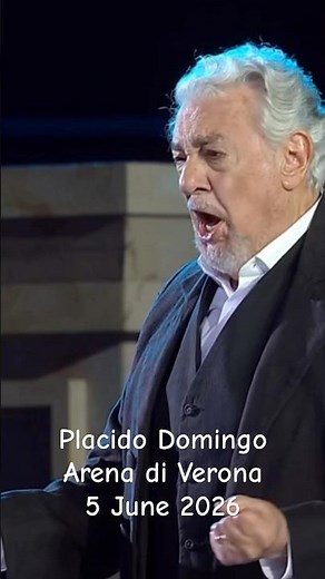 Placido Domingo Live in Arena di Verona (5/6/2026)