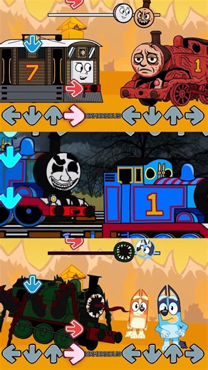 fnf corrupted thomas and friends fnf character test
