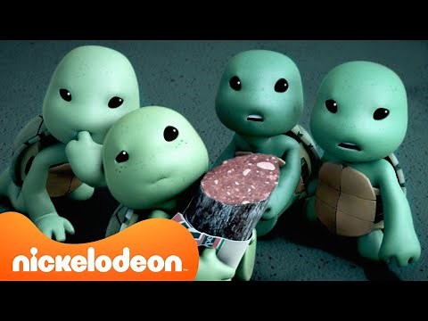 Splinter Names The BABY Ninja Turtles 🐢 | TMNT | Nickelodeon UK