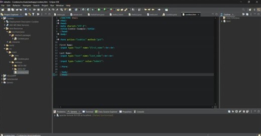 #java #servlets #cookies #webdevelopment #jakartaee #tomcat #learninginpublic #fullstackjava #programming #softwaredevelopment | Srinuvasulu Magam