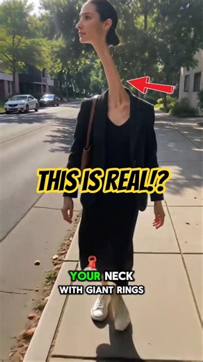 The Long Neck Tribe Tradition Explained #facts #shorts #didyouknow