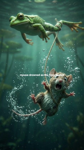 🐸 The Frog and the Mouse #moralstory #bedtimetraditions #kidsstory #animals