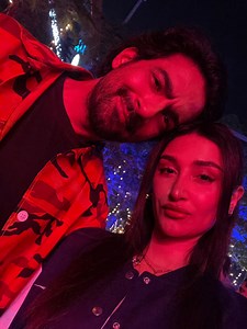 3.7K views · 115 reactions | Stepped out with @alisafina after ages for some live hip hop and the weekend actually felt like one. Good music, good people, good vibes at the Album launch for @talhahanjum and his new album ‘My Terrible Mind’. 懶睊#pakistanihiphop #myterriblemind #saturdaynight #talhaanjum #albumlaunchparty | Hira Tareen | Facebook