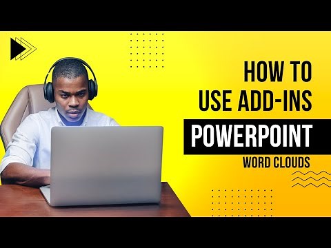 How To Use Add Ins In Microsoft PowerPoint - Add Word Clouds