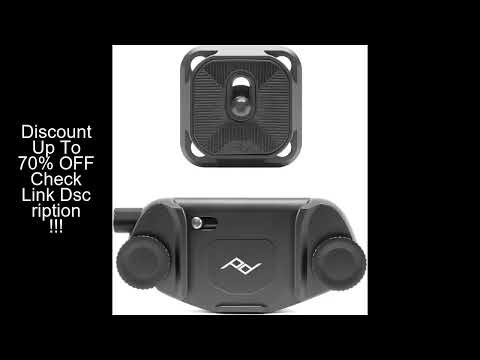 Camera Backpack Strap Clip Quick Release Kit for Backpack Straps V2, QR Plate Camera Tripod Mount Ad