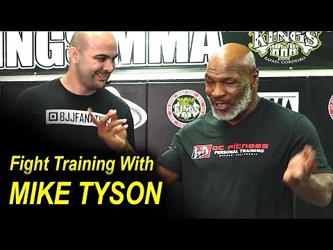 Mike Tyson Fight Training 2022 - Peekaboo and How To Punch Hard Training Preview