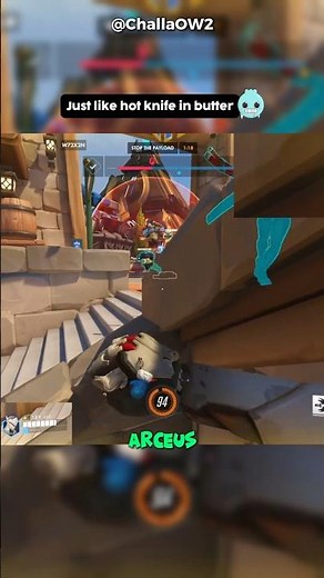 Can't Escape the Blade 😎 Overwatch S01