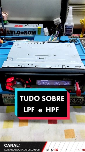 LPF e HPF rádio pioneer - como funciona - dicas de falantes originais #lylosom #eqinsanos #pioneer #viral #passando10kvisualizacao