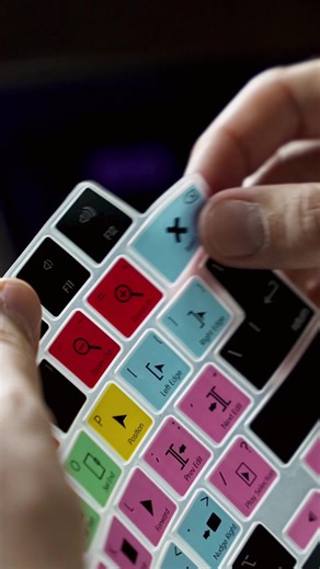 Edit like a pro in final cut pro #finalcutpro #finalcut #keyboardcover #fcp #videoeditor