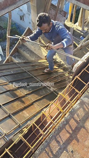 2.5K views · 34 reactions | How to bind stairs slop steel #Amazing #construction #work #tips | perfect_cunstruction | Facebook