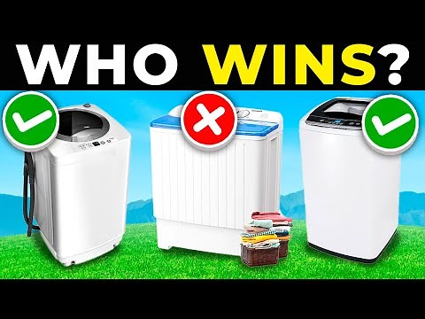 ✅ TOP 5 BEST PORTABLE WASHING MACHINES 2025 | BEST COMPACT WASHERS