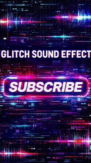 Glitch Sound Effect SFX | Digital Distortion & Tech Error Sound (Free to Use)