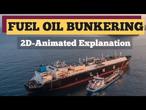 Fuel Oil Bunkering Explained- 2D Animation | Garish Jerome | HIMT