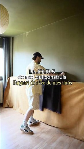 Jour 5 : DIY d’une tête de lit comme à l’hôtel pour seulement 50€ 🛌 #decoration #diy #renovation