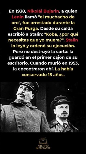 La carta que Stalin guardó hasta el día de su muerte #WW2 #Historia