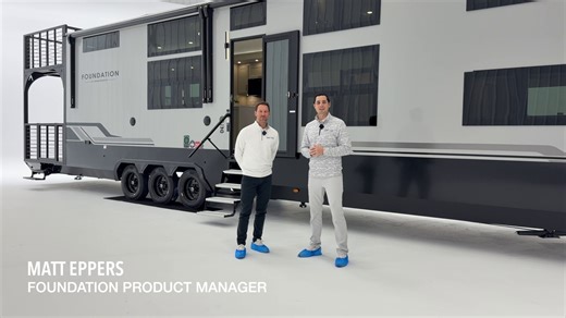 You’ve seen the glimpses. Now it’s time to step inside and stay awhile. Take the full walkthrough of the all-new Foundation 42GD Destination trailer with Matt and Jeff to see the innovation for yourself - from the views that change how you'll experience every destination to the spaces designed for your whole family. Watch the full walkthrough now, then come experience it for yourself as Foundation makes it's debut at the Tampa RV Show next week! Learn more at https://www.granddesignrv.com/founda