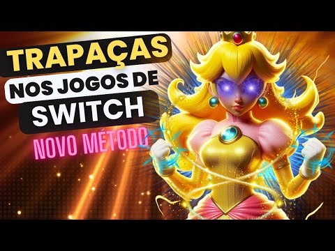 TRAPAÇAS NO SEU NINTENDO SWITCH! CHEATS - NOVO METODO