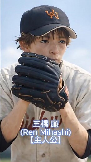 【前編】アニメ 大きく振りかぶって AI 実写化してみたら