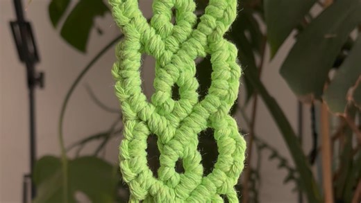 macrame基础编织教程分享