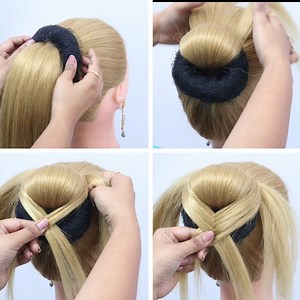 4.3M views · 55K reactions | Effortless elegance is found in a hair bun. | She Style | Facebook